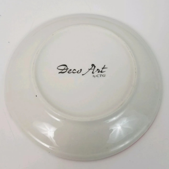 Chritsmas Santa Claus 6.5" Ceramic Cookie Plate - Picture 4 of 6